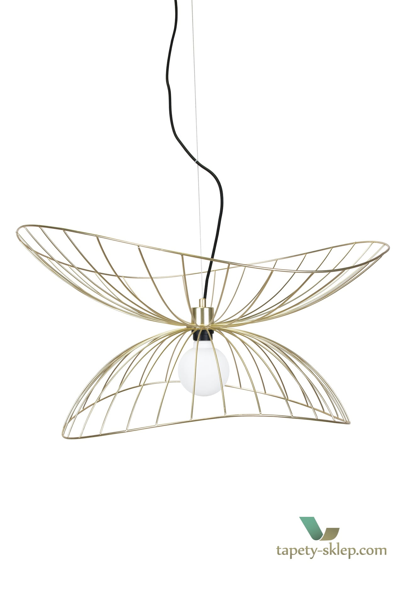 Lampa wisząca Ray 70 Brushed Brass 258065 Globen