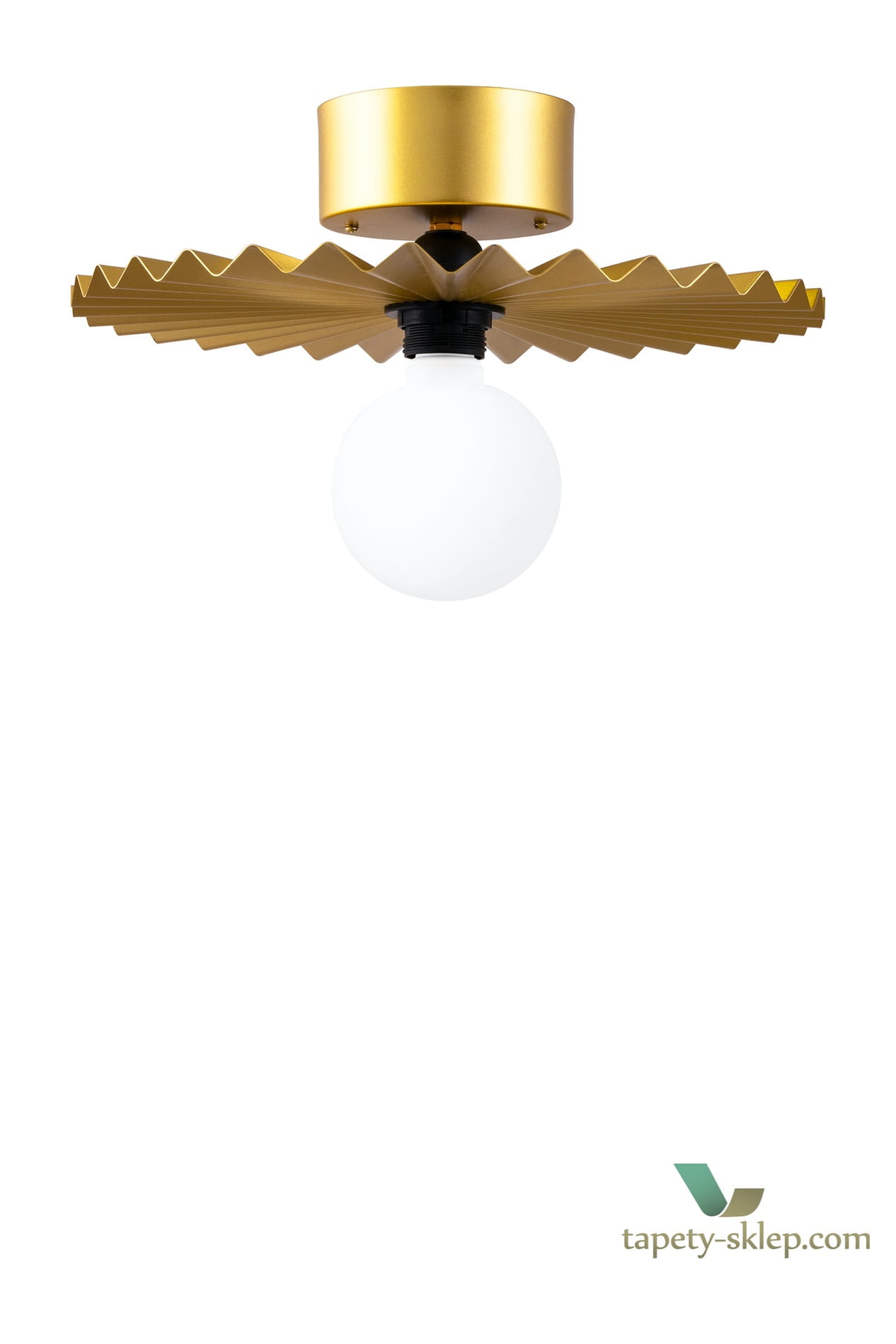 Lampa sufitowa/Kinkiet Omega 35 Brushed Brass 261065 Globen