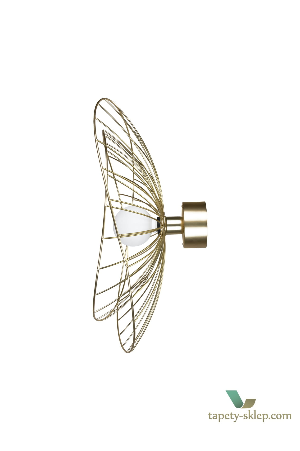 Lampa sufitowa/Kinkiet  Ray Brushed Brass 268065 Globen