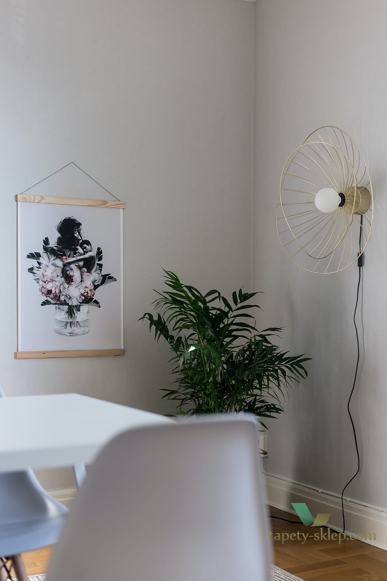 Lampa sufitowa/Kinkiet  Ray Brushed Brass 268065 Globen