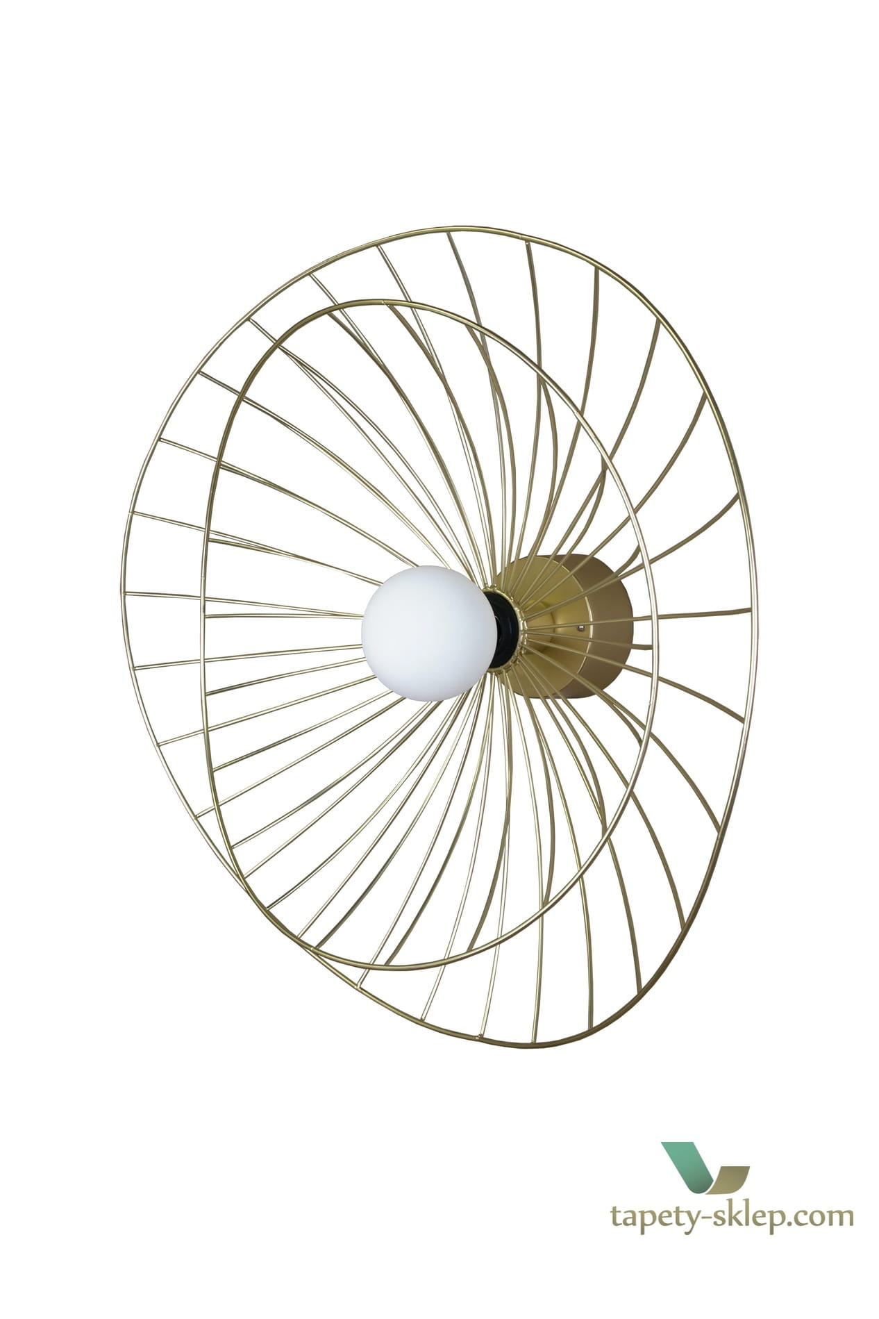 Lampa sufitowa/Kinkiet  Ray Brushed Brass 268065 Globen