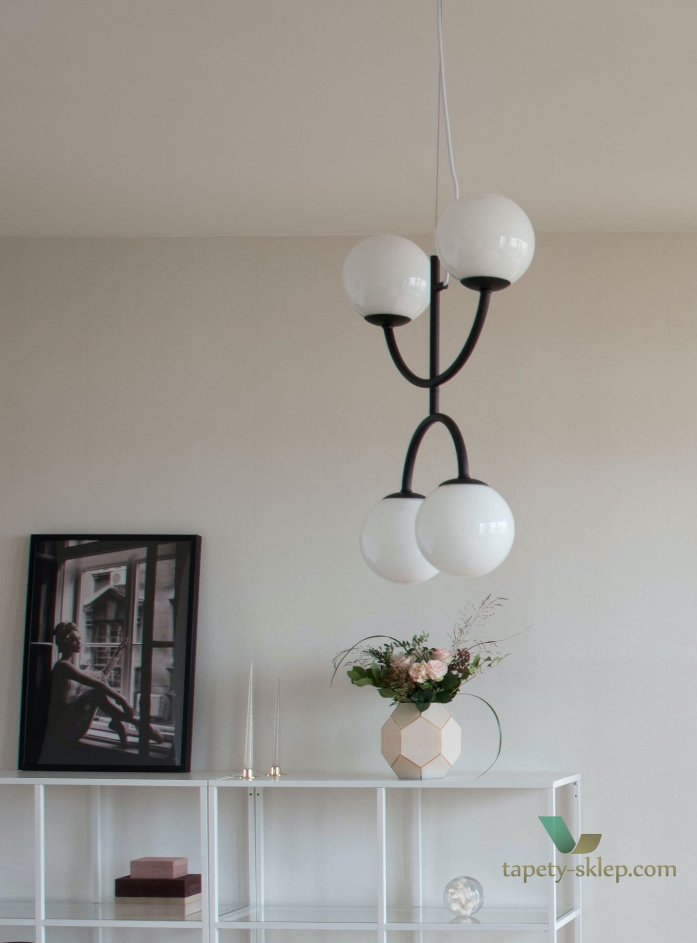 Lampa wisząca Luna X Black 285011 Globen