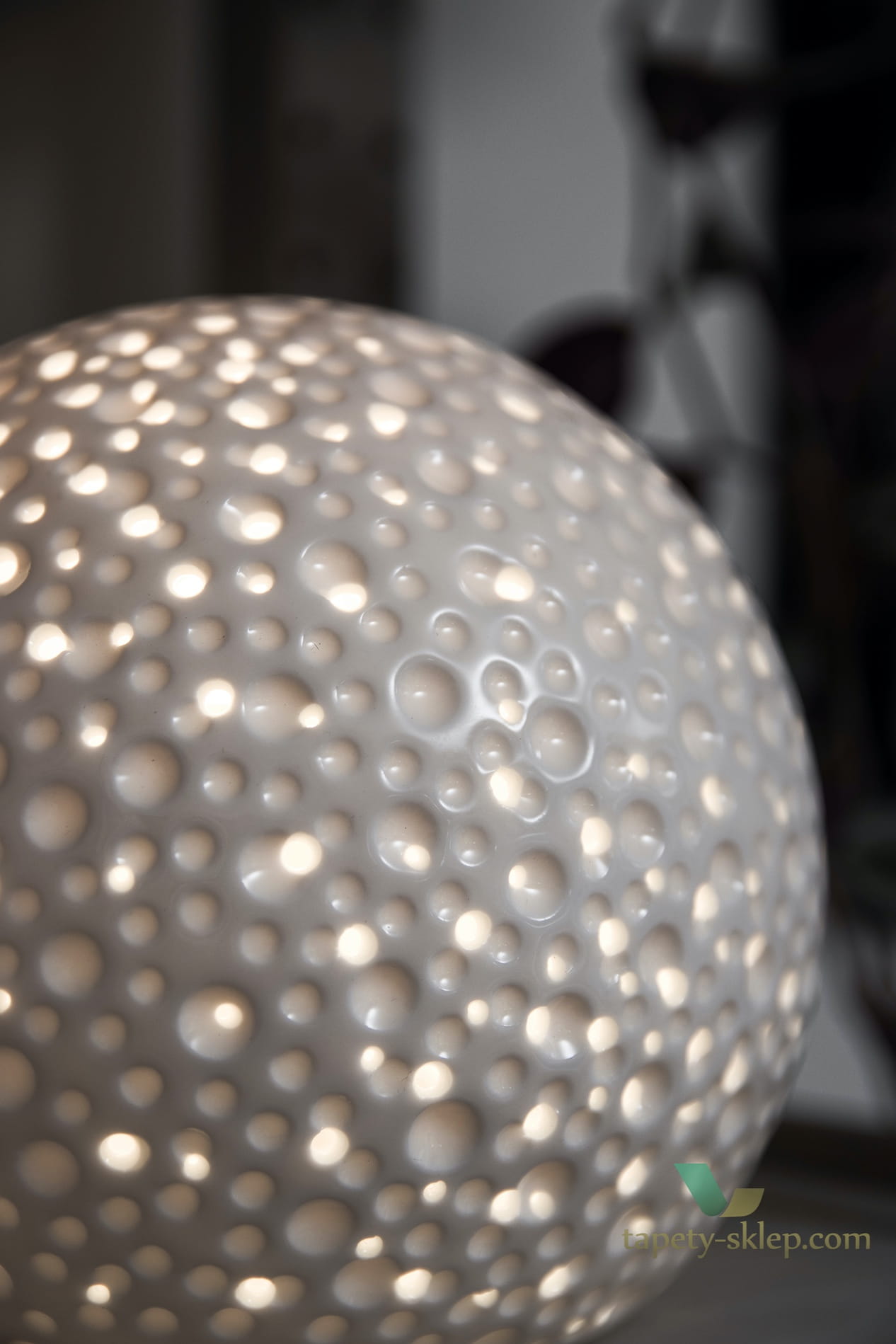 Lampa stołowa Moonlight White 311408 Globen