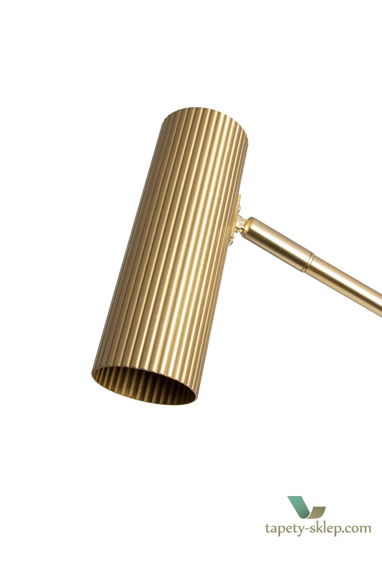 Lampa stołowa Hubble Read Brushed Brass 423365 Globen