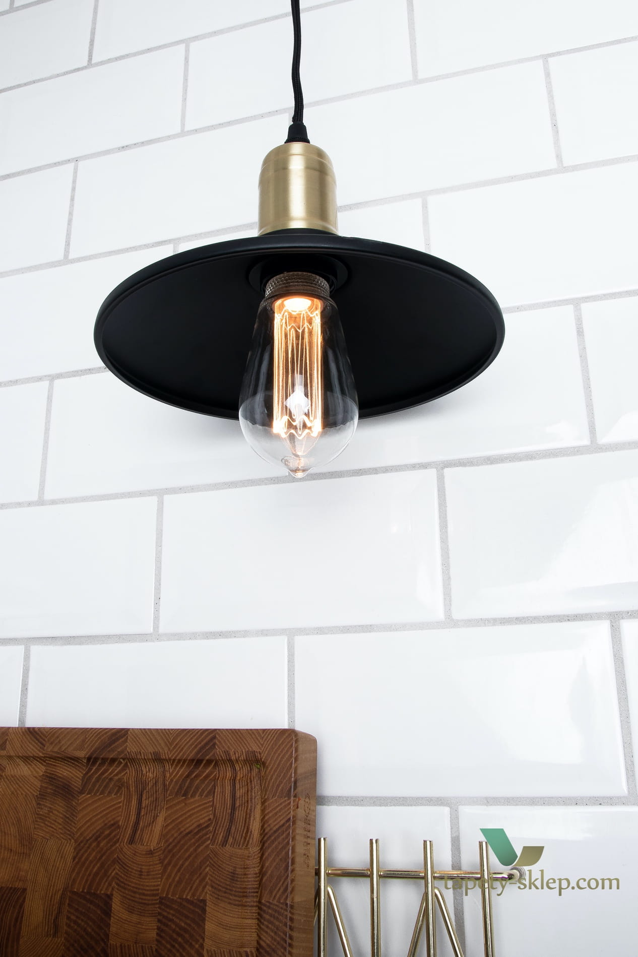 Lampa wisząca Disc Small Black 442611 Globen