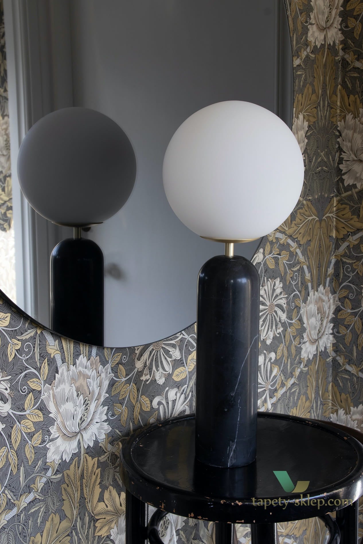Lampa stołowa Torrano Black 520511 Globen