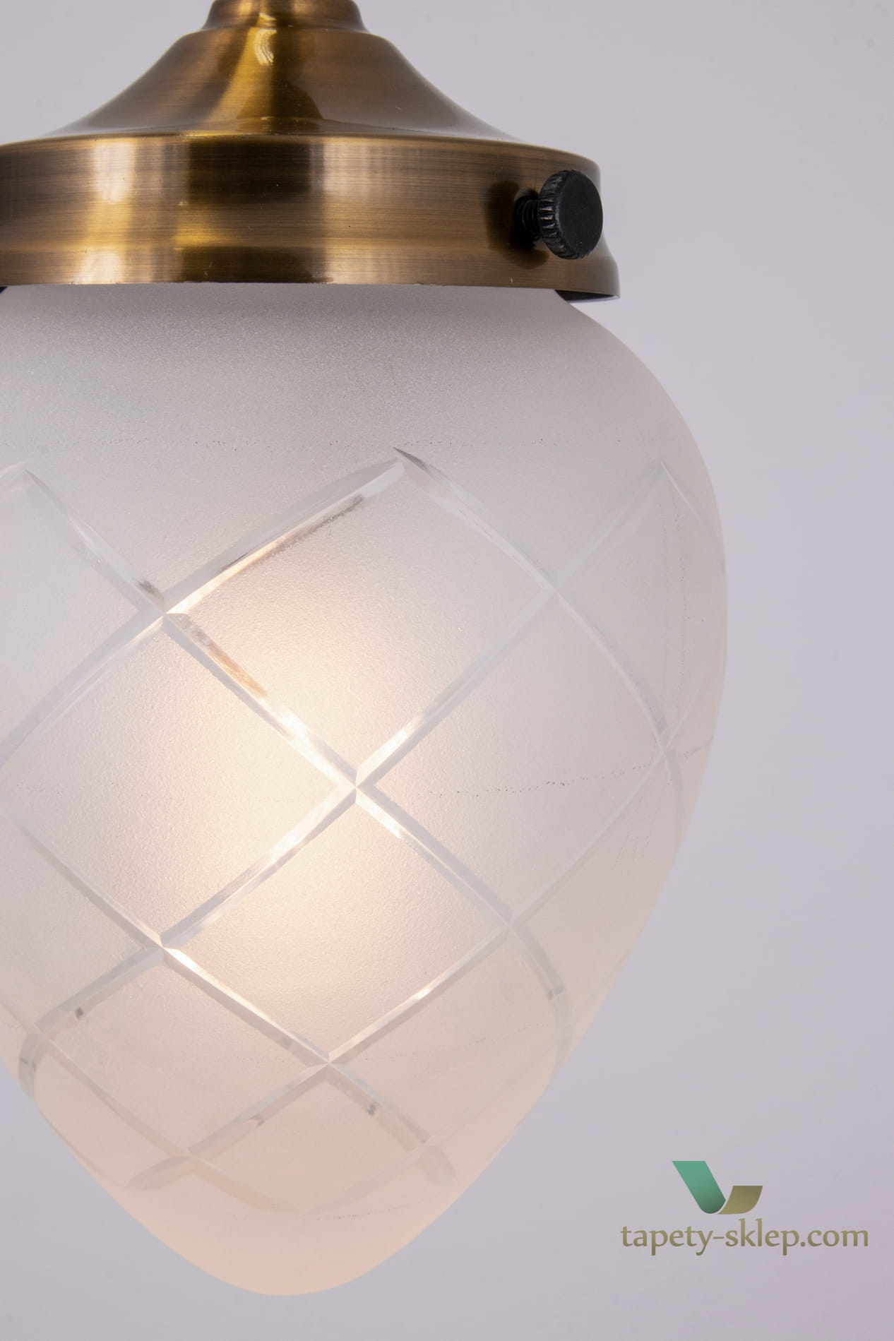 Lampa wisząca Juni 11 Cut Glass White 640108 Globen