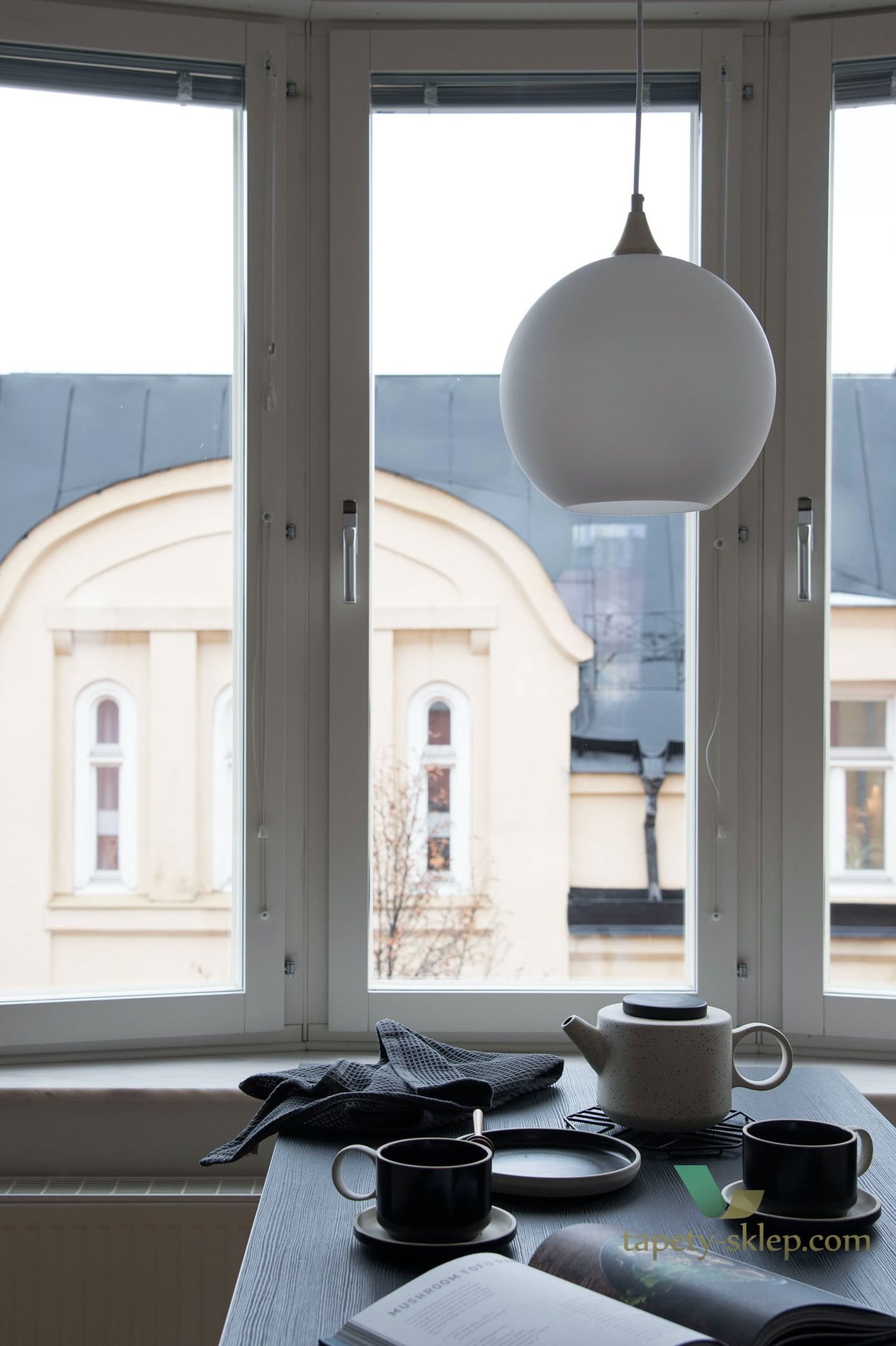 Lampa wisząca Bowl White 651608 Globen