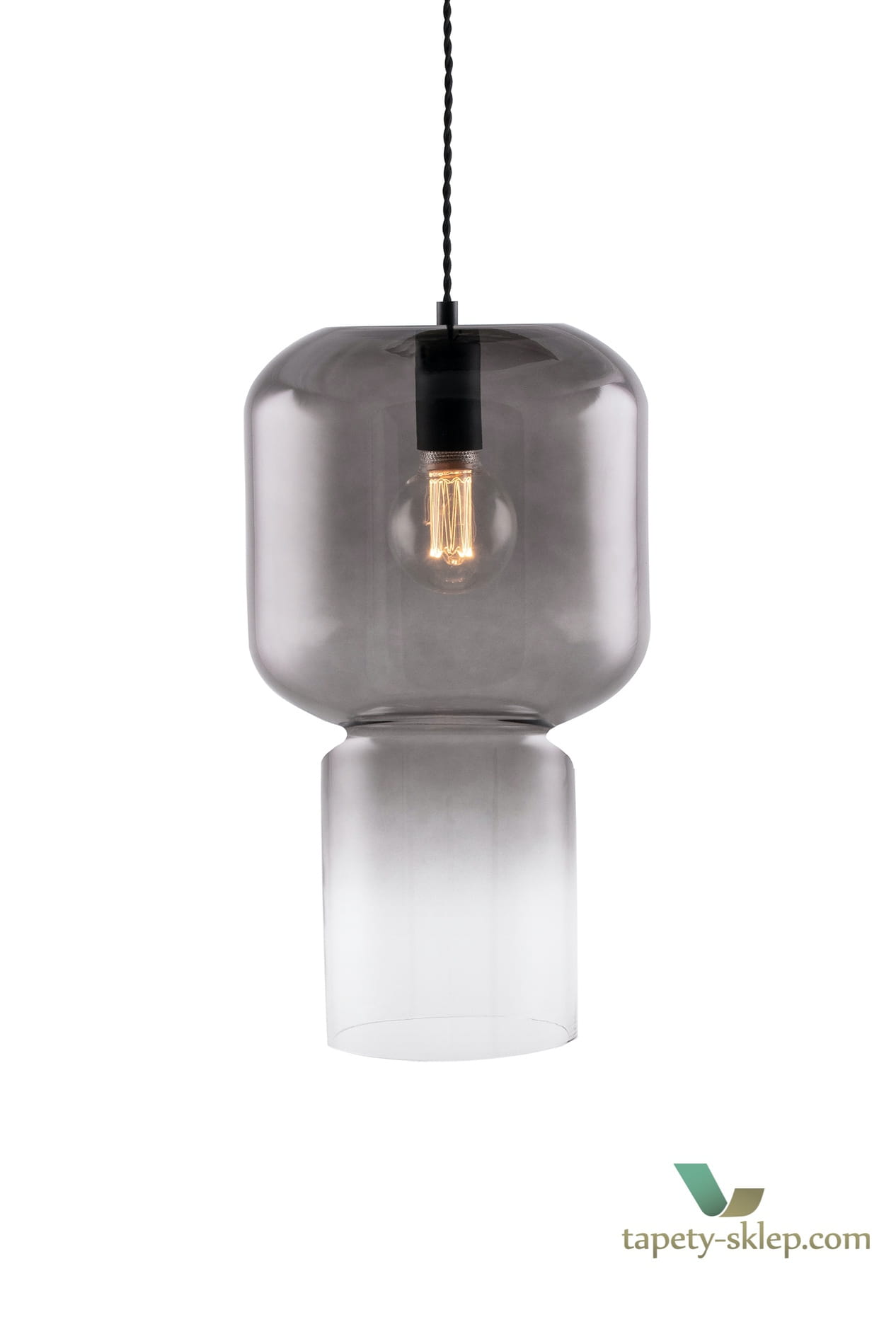 Lampa wisząca Nog Smoke 652456 Globen