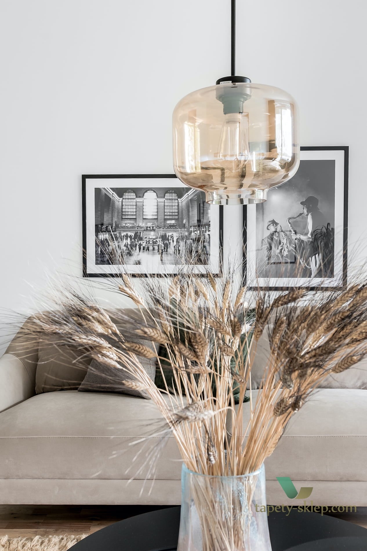 Lampa wisząca Ritz Amber 673554 Globen