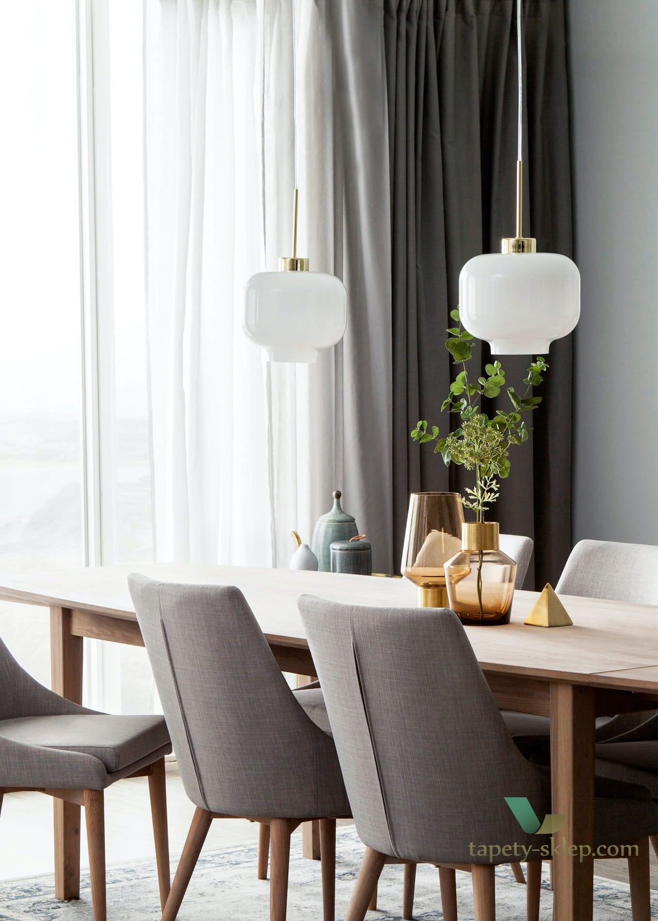 Lampa wisząca Ritz White / Brass 673563 Globen
