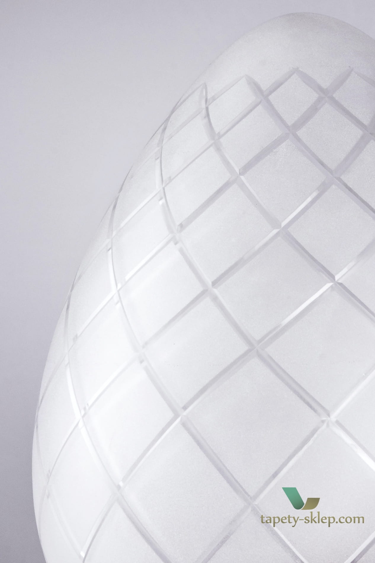 Lampa sufitowa Juni IP44 Cut Glass White 690108 Globen