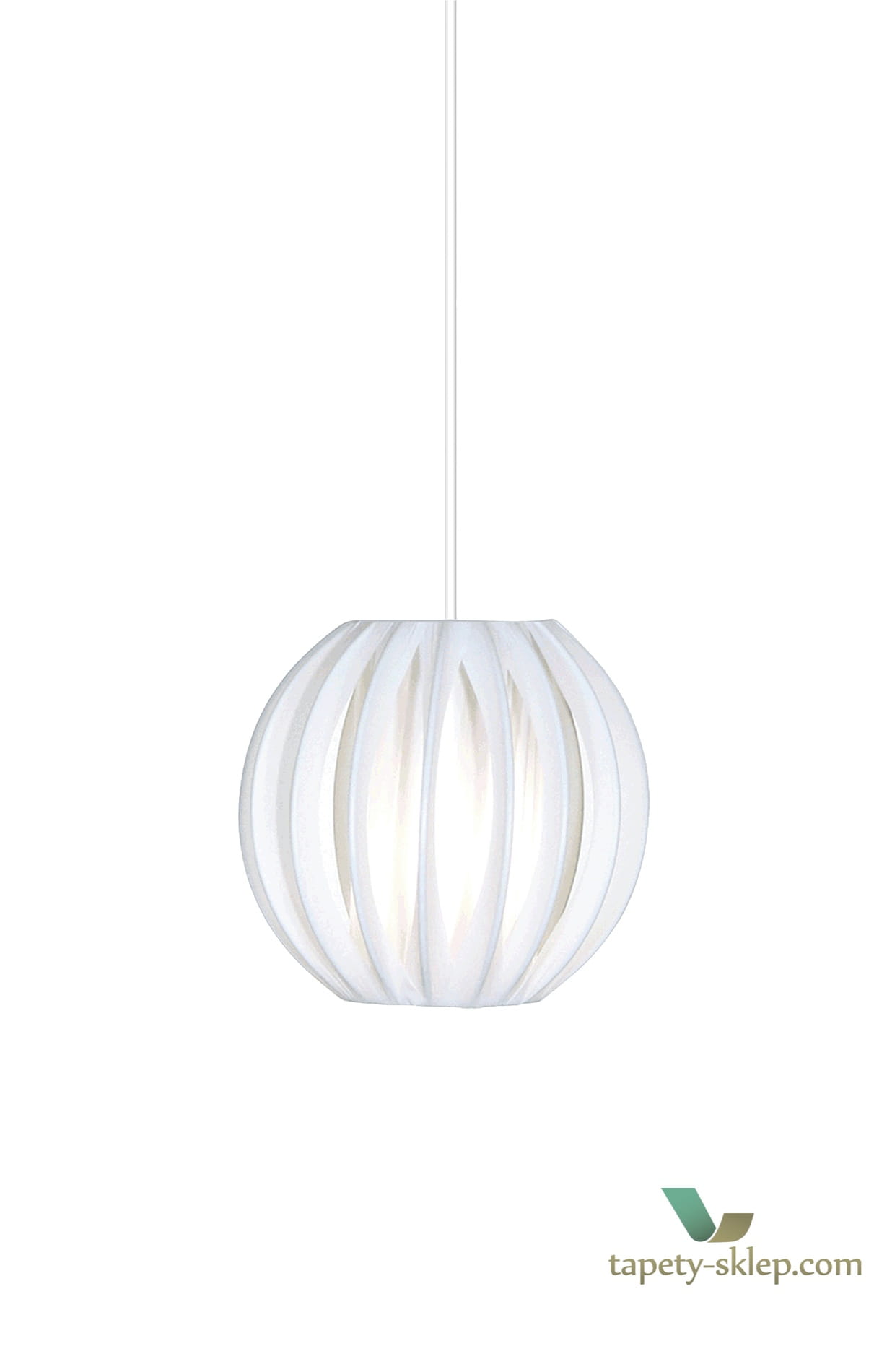 Lampa wisząca Mini Plastic straps White 843008 Globen
