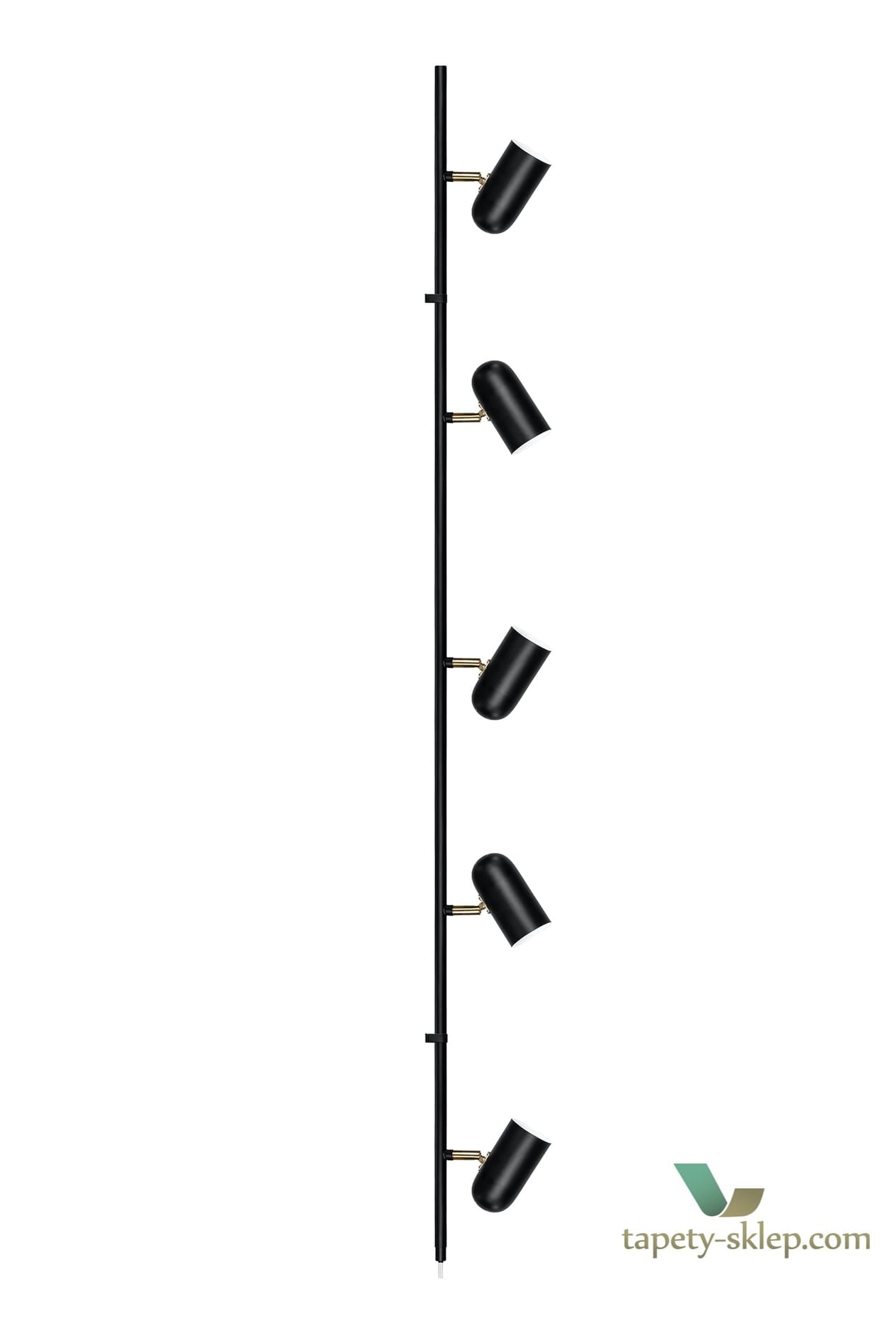 Lampa sufitowa Swan 5 Black 961511 Globen