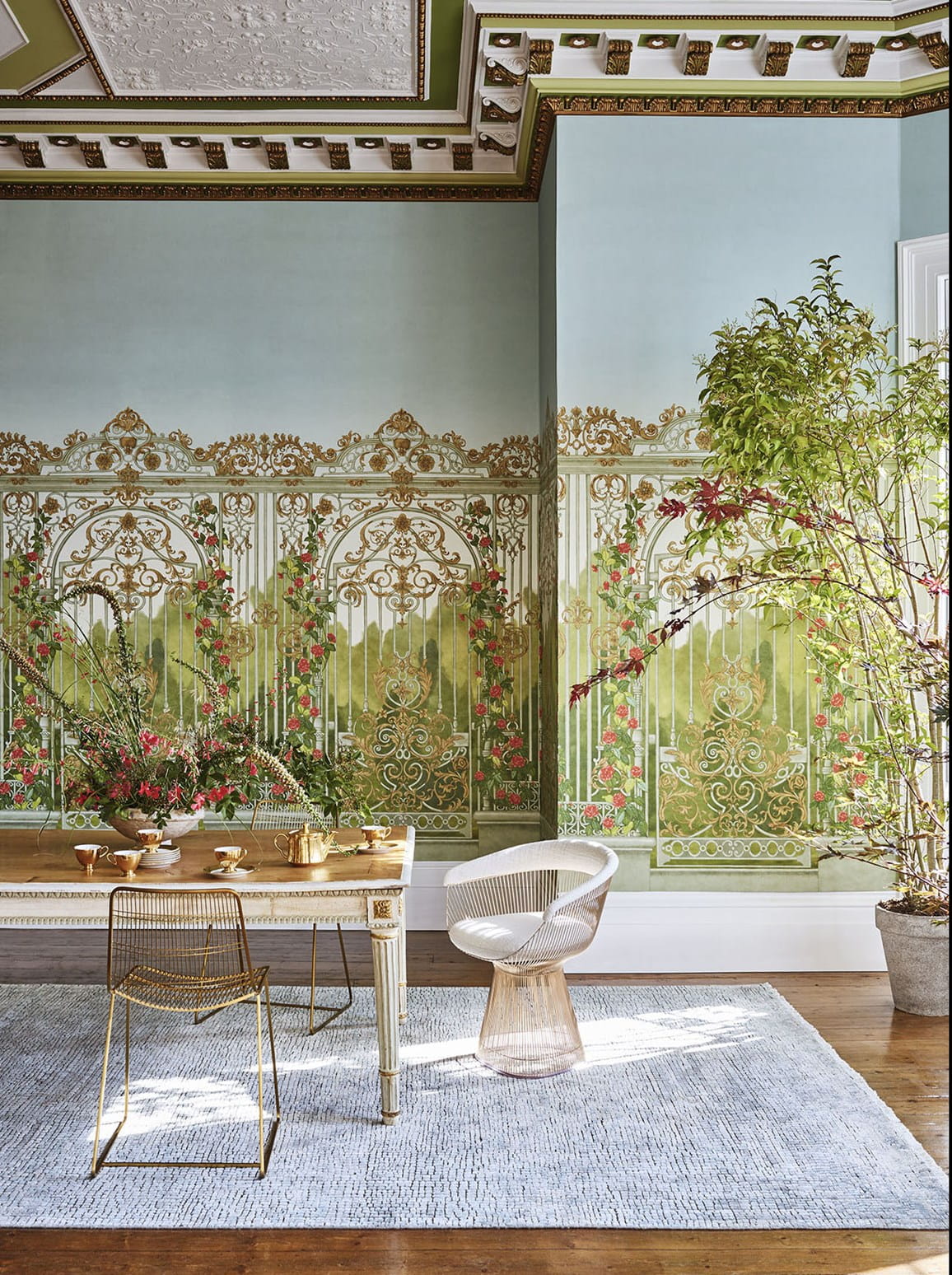 Mural Brama Ogrodu Cole & Son 118/8017 Tijou Gate Historic Royal Palaces – Great Masters