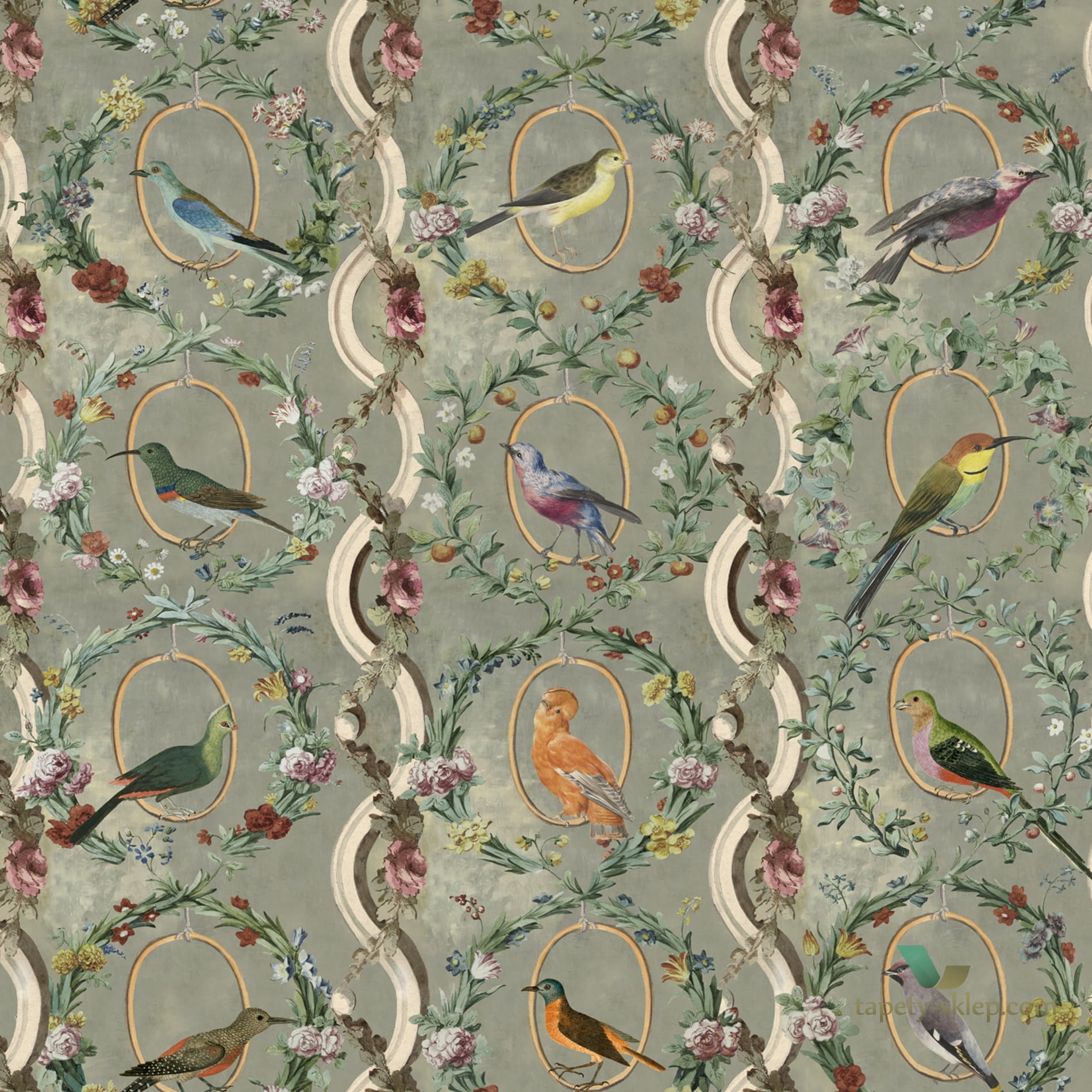 Tapeta Mind the Gap WP20427 Countesse’s Aviarium Neutral