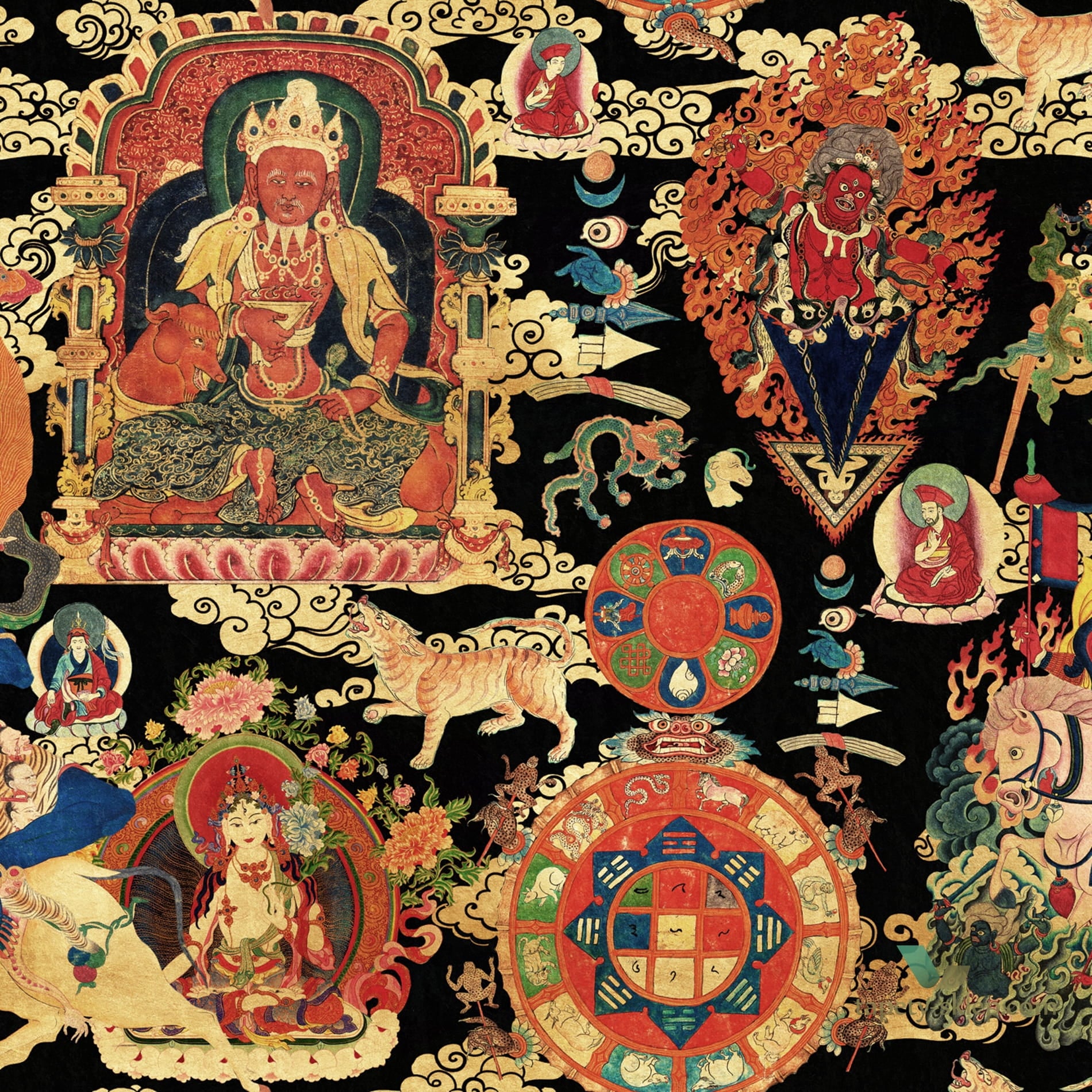 Tapeta Mind the Gap WP20450 Tibetan Tapestry Metallic Edition