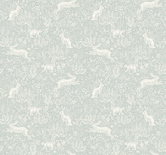 Tapeta Zwierzęta Leśne York Wallcoverings RI5101 Fable Rifle Paper Co.