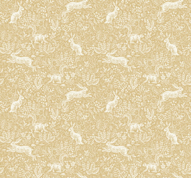 Tapeta Zwierzęta Leśne York Wallcoverings RI5103 Fable Rifle Paper Co.