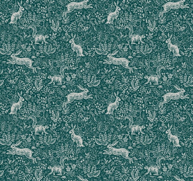 Tapeta Zwierzęta Leśne York Wallcoverings RI5104 Fable Rifle Paper Co.