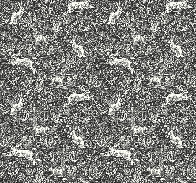 Tapeta Zwierzęta Leśne York Wallcoverings RI5105 Fable Rifle Paper Co.