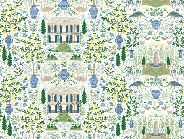 Tapeta York Wallcoverings RI5109 Camont Rifle Paper Co.