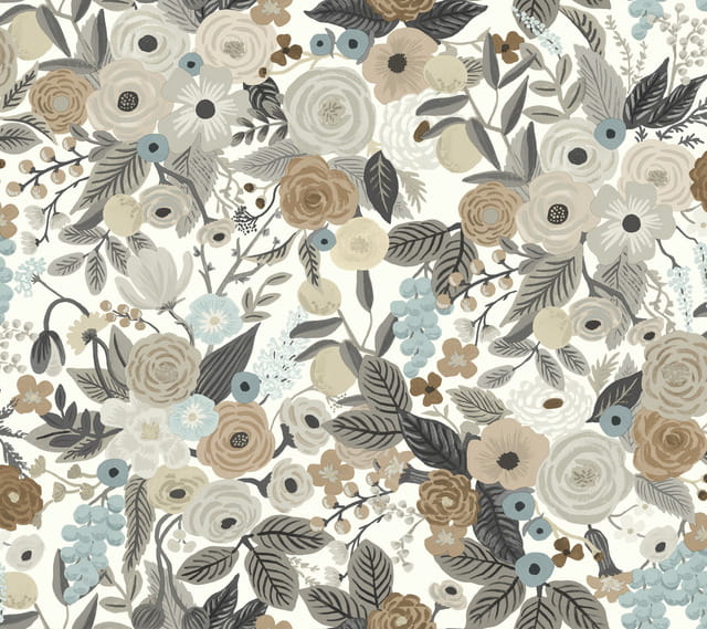 Tapeta Kwiaty York Wallcoverings RI5121 Garden Party Rifle Paper Co.