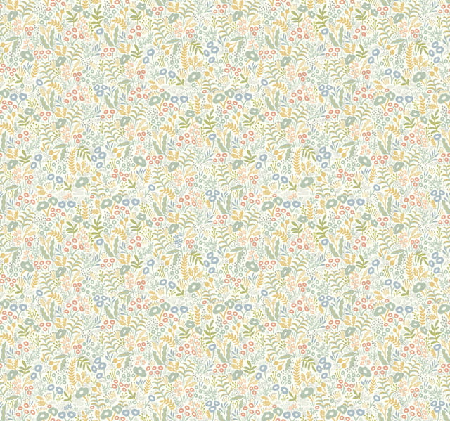 Tapeta Drobne Kwiaty York Wallcoverings RI5127 Tapestry Rifle Paper Co.