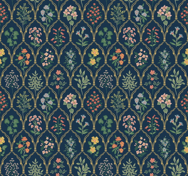 Tapeta Kwiaty Treliaż York Wallcoverings RI5129 Hawthorne Rifle Paper Co.
