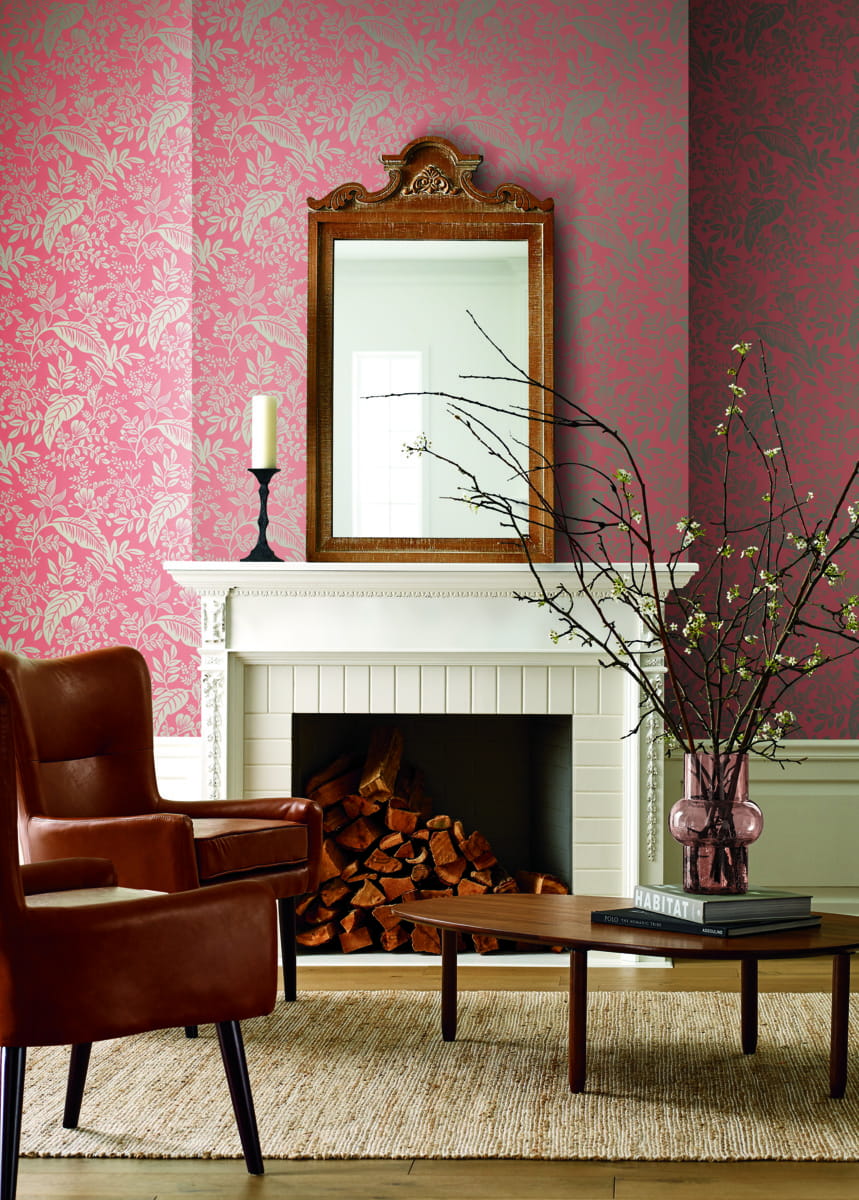 Tapeta Roślinna York Wallcoverings RI5137 Canopy Rifle Paper Co.