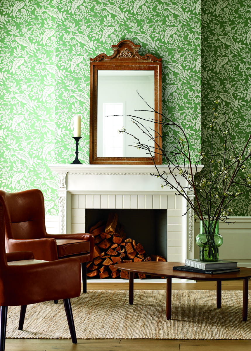 Tapeta Roślinna York Wallcoverings RI5140 Canopy Rifle Paper Co.