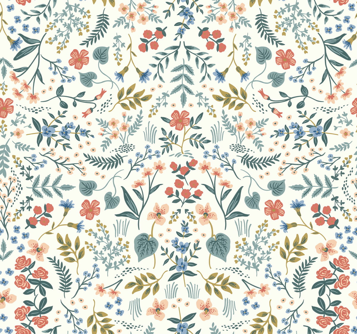 Tapeta Polne Kwiaty York Wallcoverings RI5157 Wildwood Rifle Paper Co.