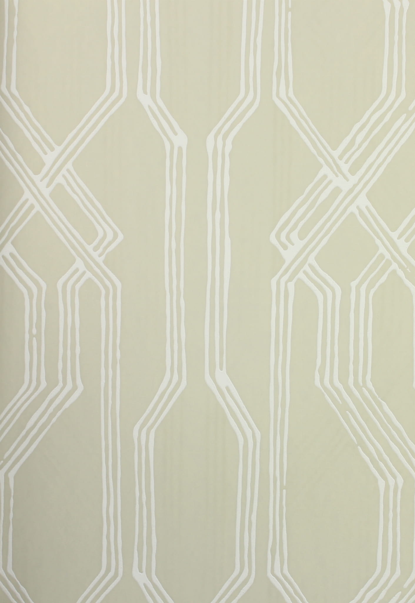 Tapeta orientalna kratownica York Wallcoverings AF6557 Oriental Lattice Tea Garden