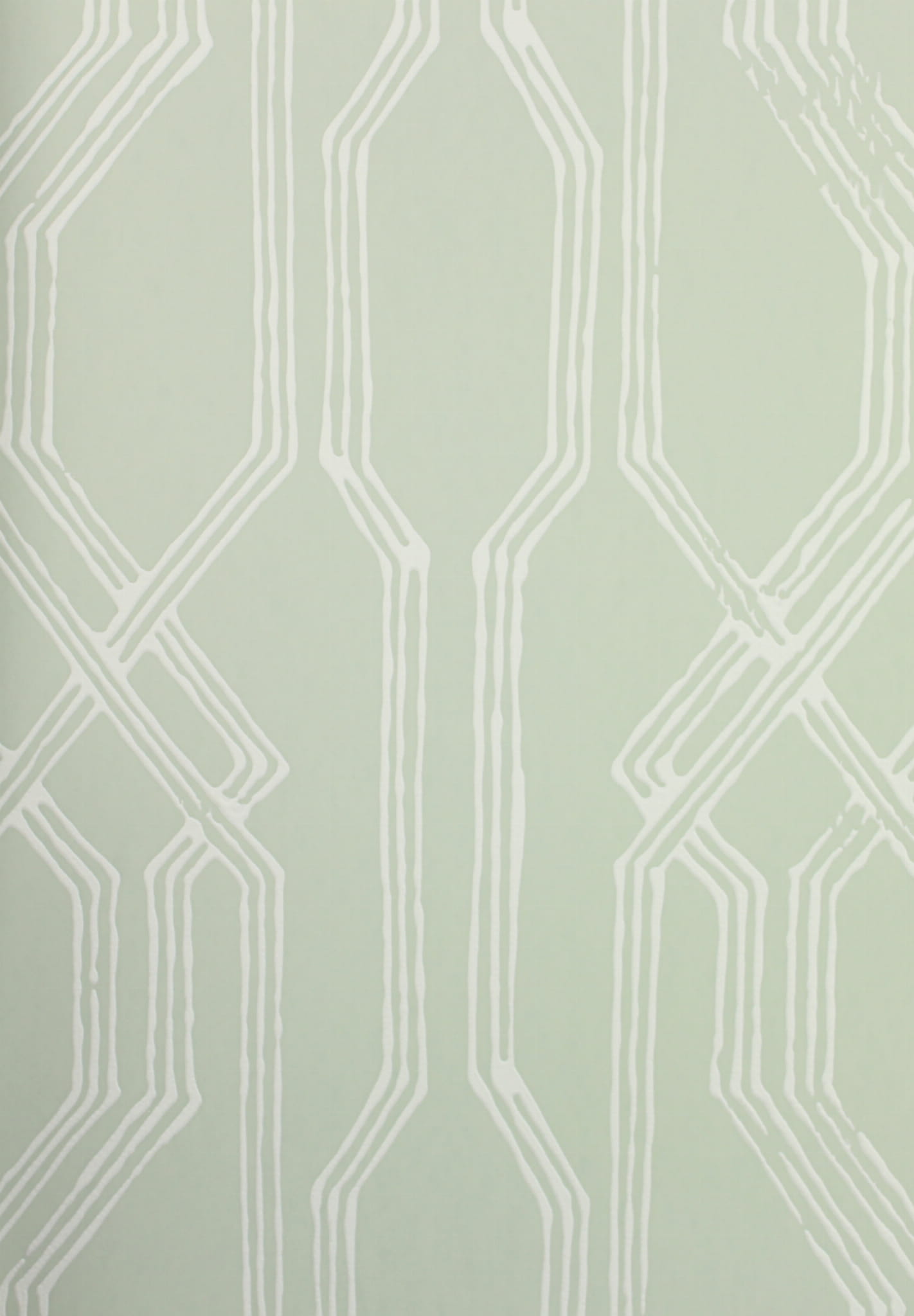 Tapeta orientalna kratownica York Wallcoverings AF6559 Oriental Lattice Tea Garden