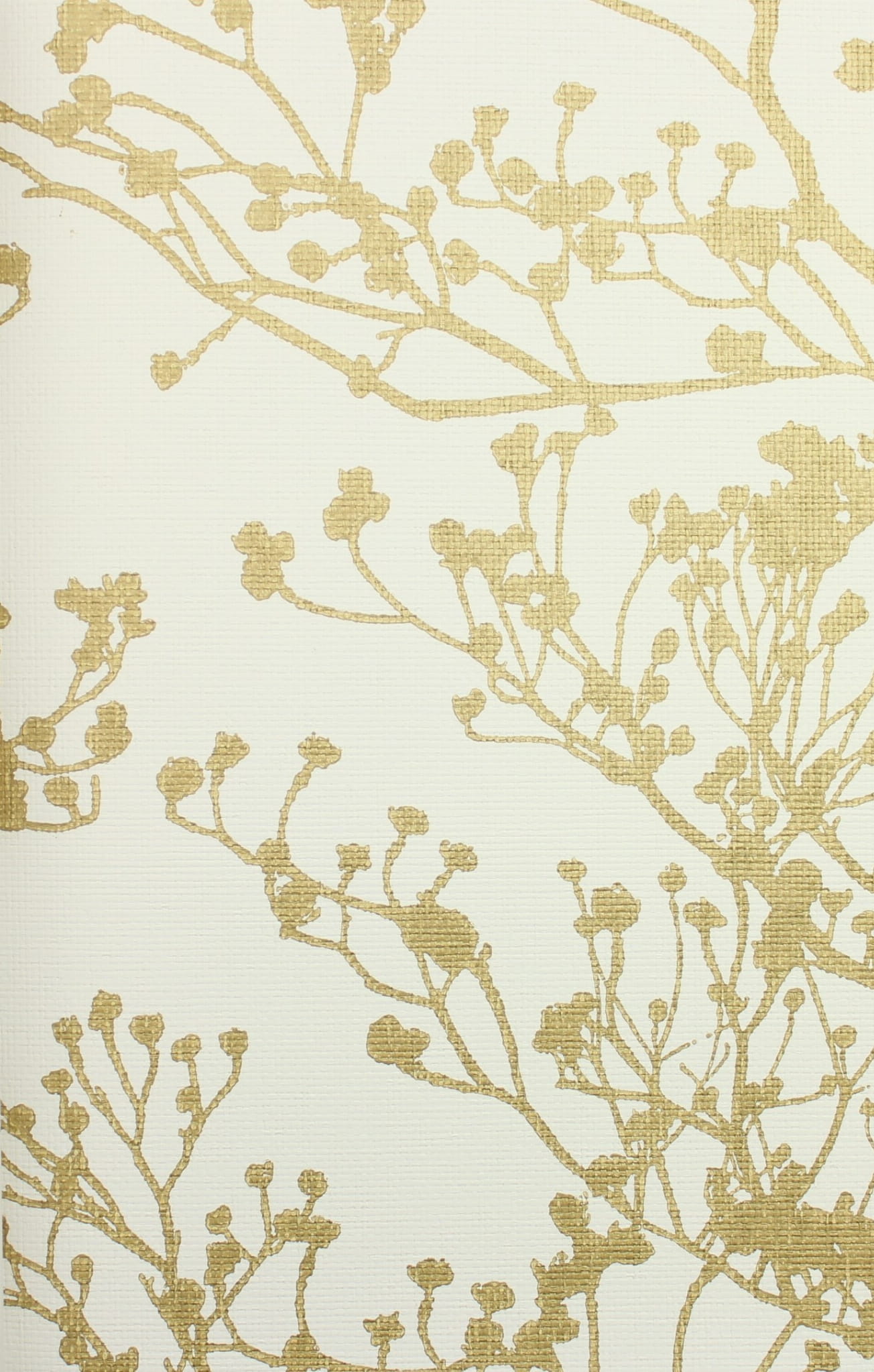 Tapeta botaniczna York Wallcoverings HC7516 Budding Branch Silhouette Handcrafted Naturals