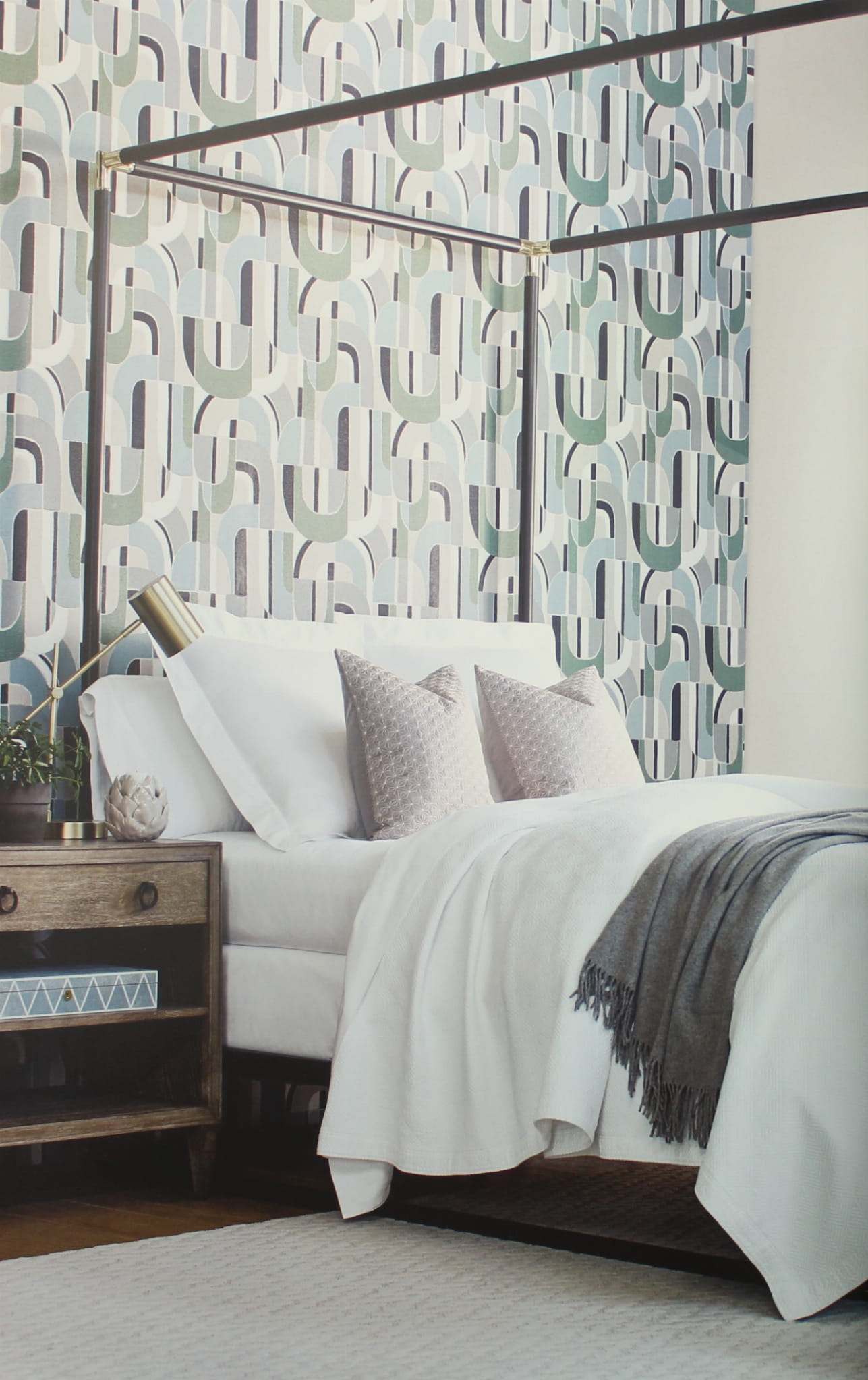 Tapeta York Wallcoverings HC7600 Sculpture Garden Handcrafted Naturals