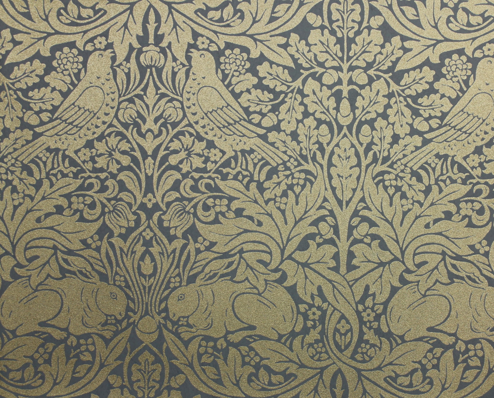 Tapeta Zwierzęta I Rośliny Morris & Co. 216530 Pure Brer Rabbit Pure Morris North Wallpapers