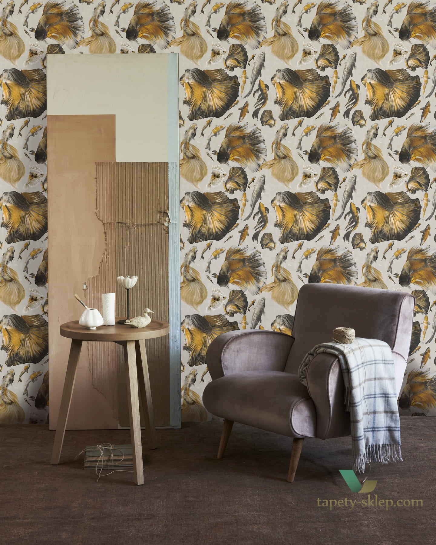 Tapeta Mind the Gap WP20302 Goldfish Ivory