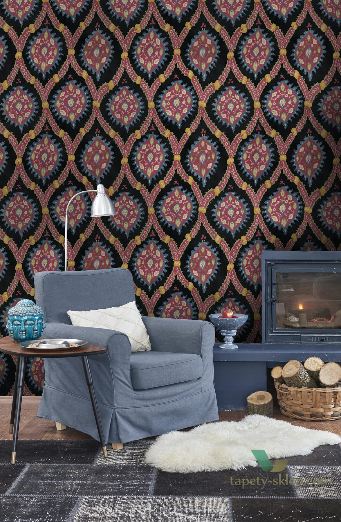 Tapeta Mind the Gap WP20306 Ottoman Anthracite