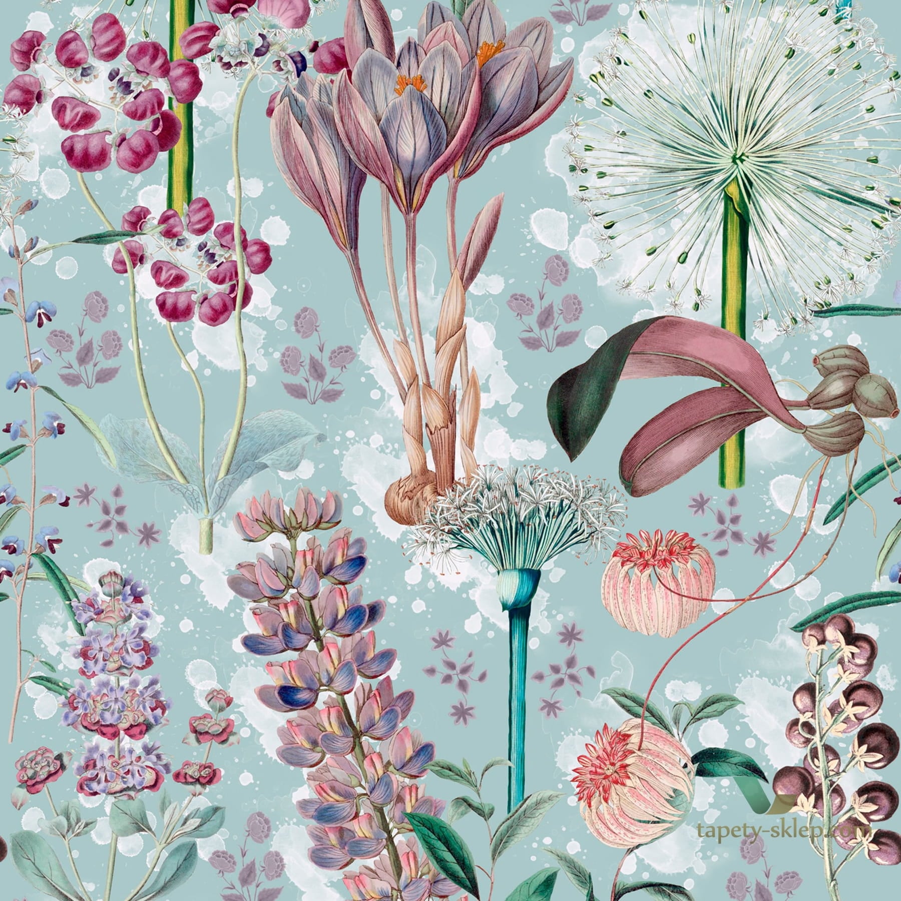 Tapeta Mind the Gap WP20325 Garden Of Eden Aquamarine