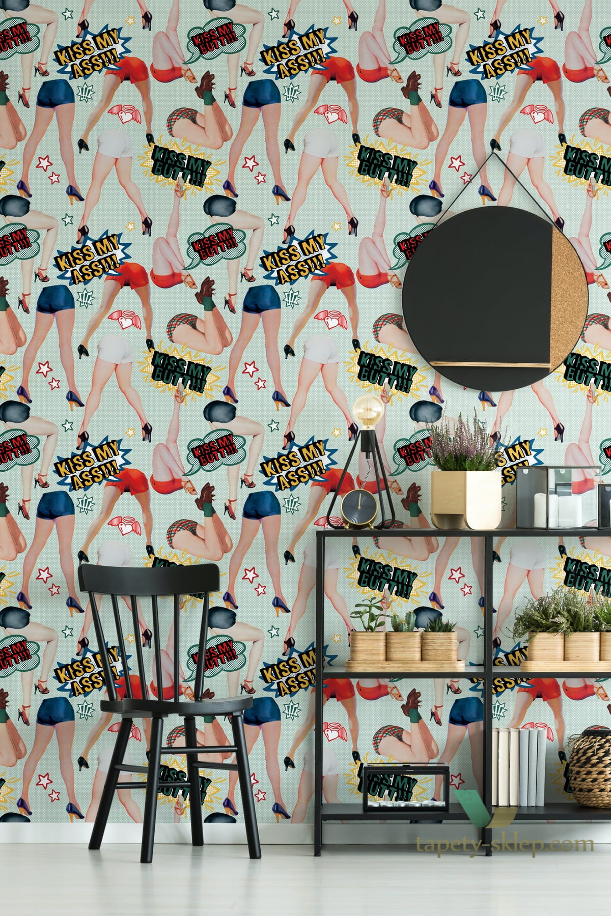 Tapeta Mind the Gap WP20378 Kiss My Ass
