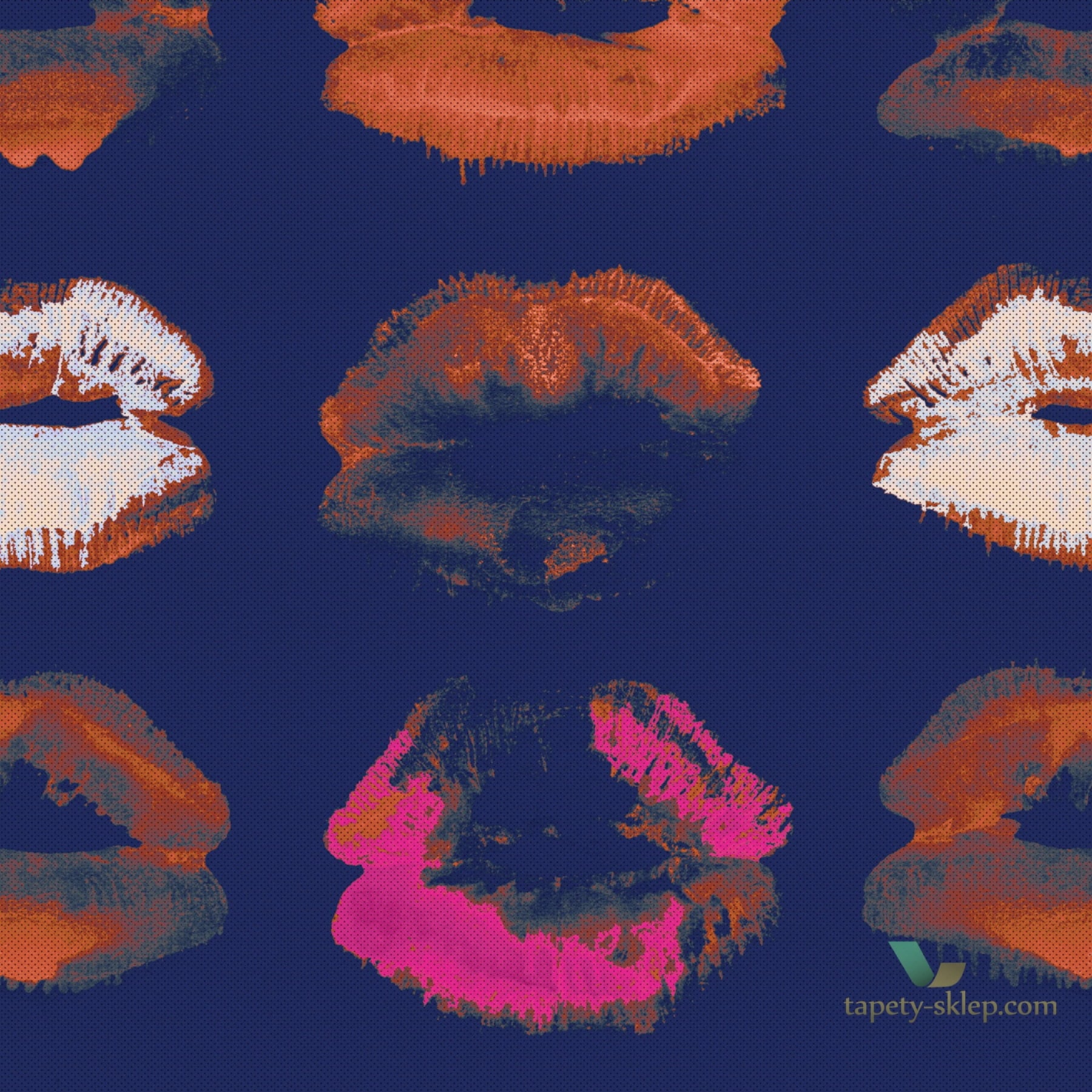 Tapeta Mind the Gap WP20380 Neon Kiss Indigo