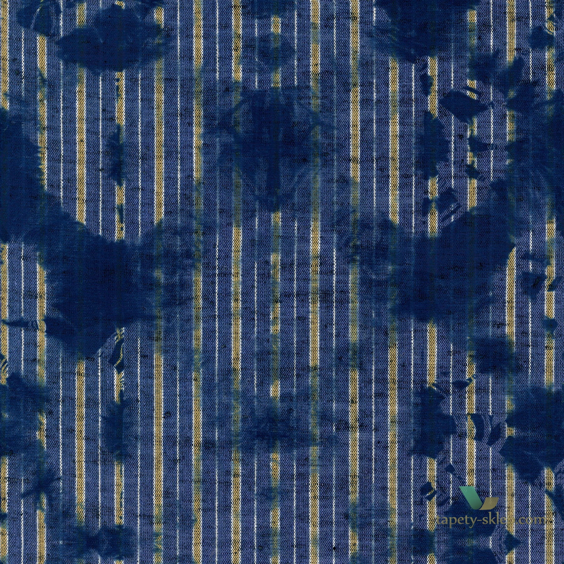 Tapeta Mind the Gap WP20396 Washed Shibori Indigo