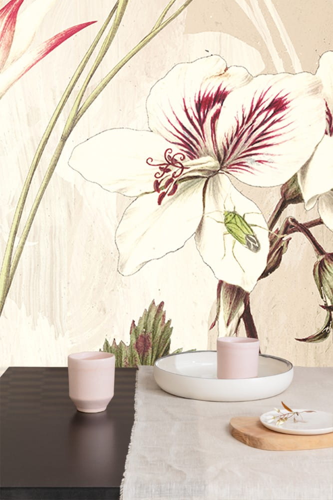 Mural kwiaty Khroma DG2ELI1013 Elise Blush Wall Designs II