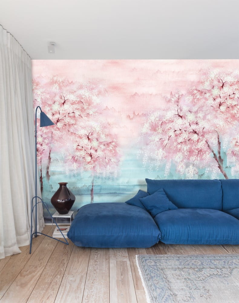Mural drzewa Khroma DG2ISA1021 Misaki Water Wall Designs II