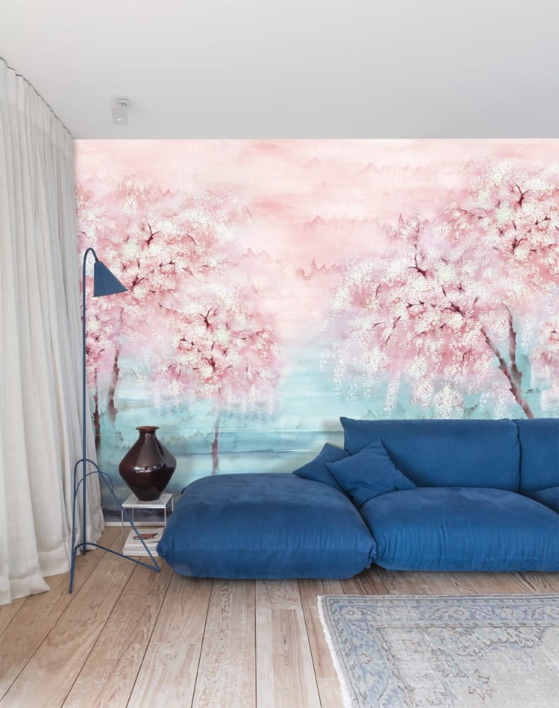 Mural drzewa Khroma DG2ISA1022 Misaki Water Wall Designs II