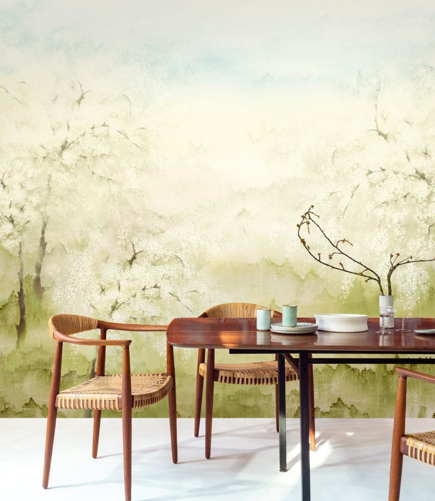 Mural drzewa Khroma DG2ISA1032 Misaki Spring Wall Designs II