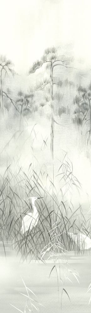 Mural żurawie Khroma DG2NUA1013 Nuage Lake Wall Designs II