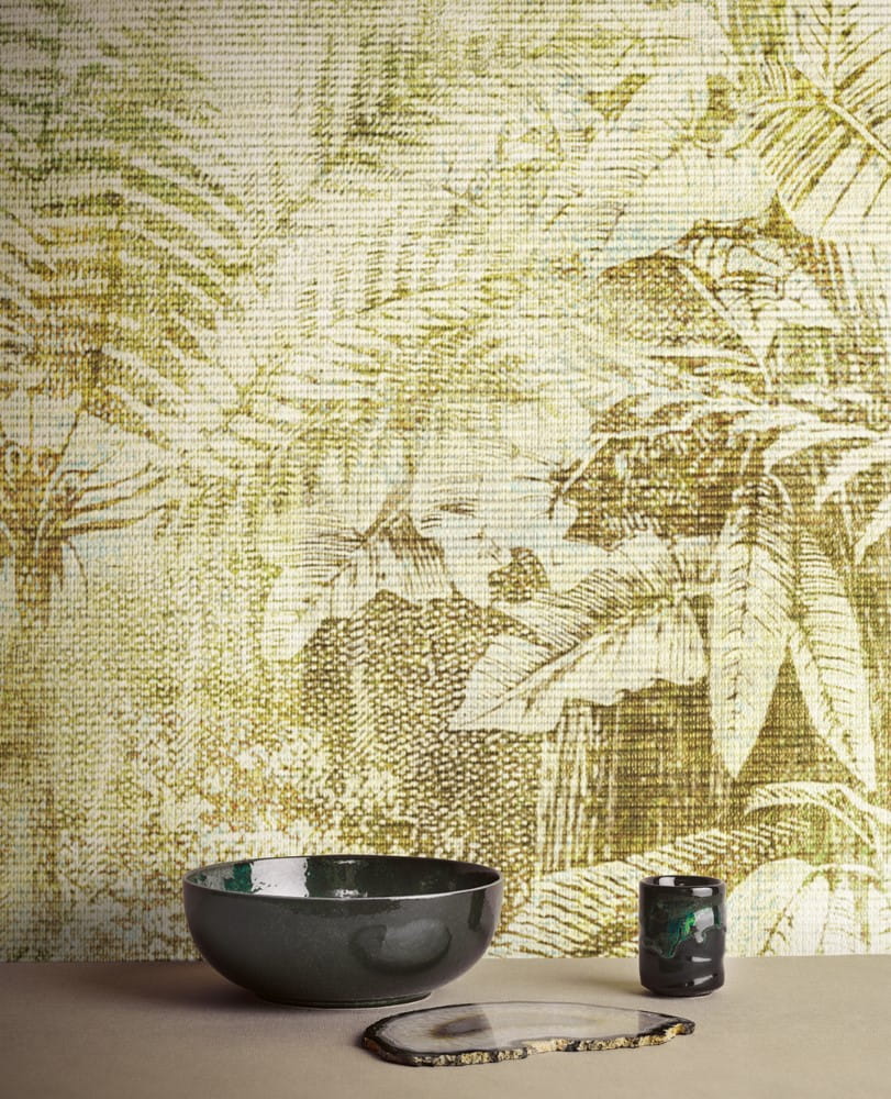 Mural egzotyczny Khroma DGCAB1022 Wander Leaf Wall Designs II