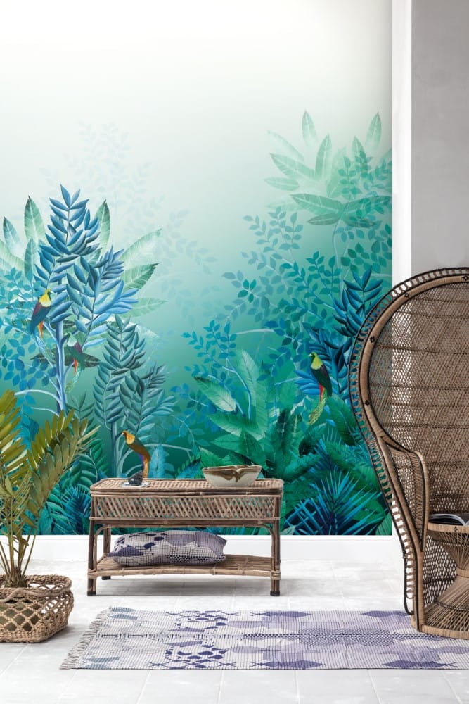 Mural tropikalny Khroma DGTRI1021 Tribute Jungle Wall Designs II